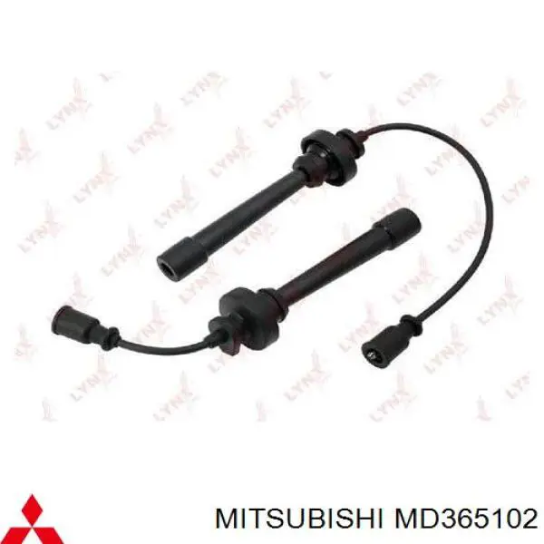 MD365102 Mitsubishi дріт високовольтні, комплект