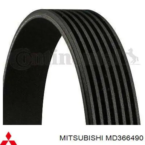 Купити MD366490 Mitsubishi Ремінь генератора