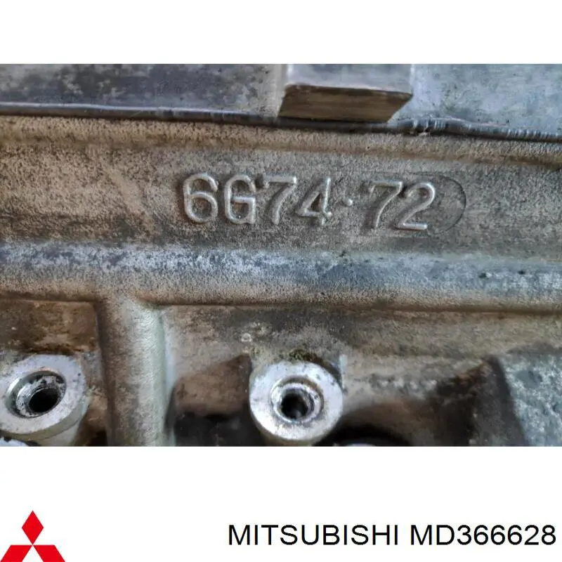 MD366628 Mitsubishi Головка циліндрів