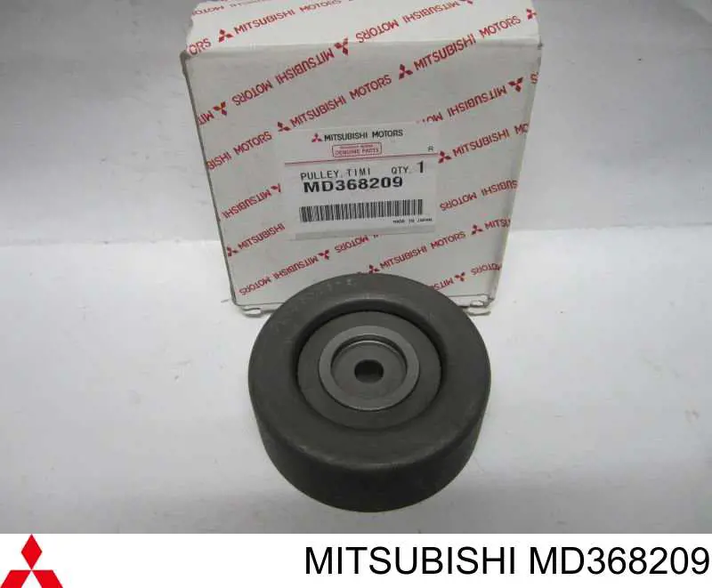 Ролик приводного ременя, паразитний Mitsubishi MD368209 ціна, від 22.80 USD