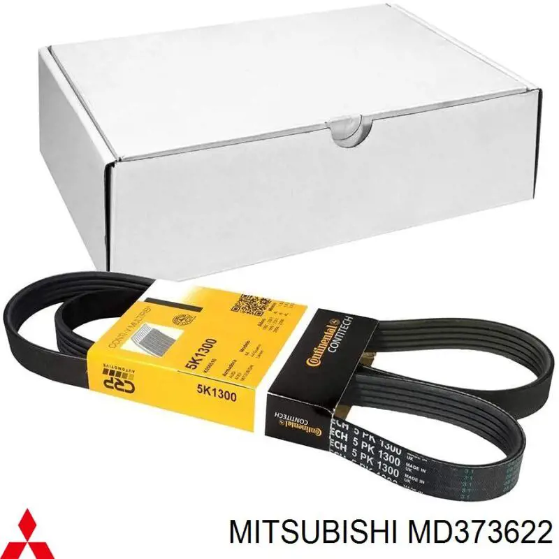 Клиновий ремінь Mitsubishi MD373622 ціна, від 6.59 USD