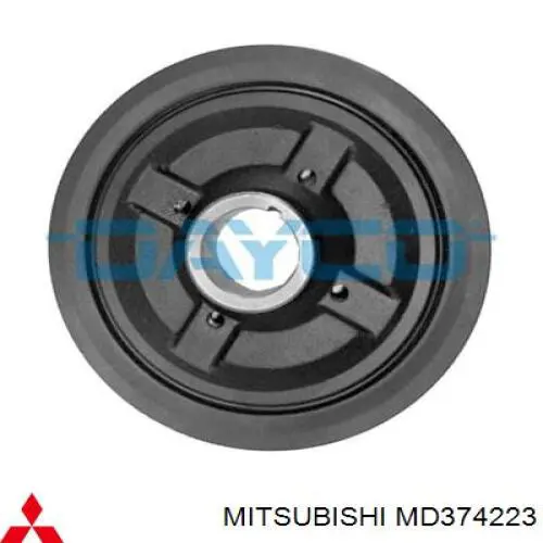 Купити MD374223 Mitsubishi Шків колінчастого вала
