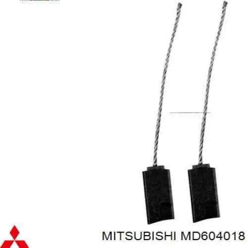Щітка генератора MD604018 MITSUBISHI