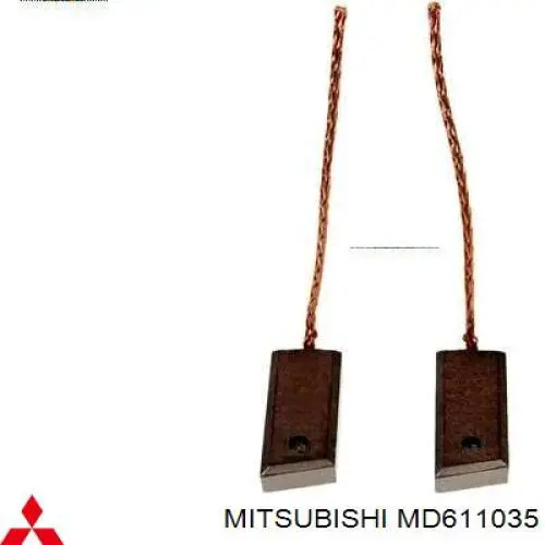 Щітка генератора Mitsubishi MD611035 ціна, від 1.08 USD