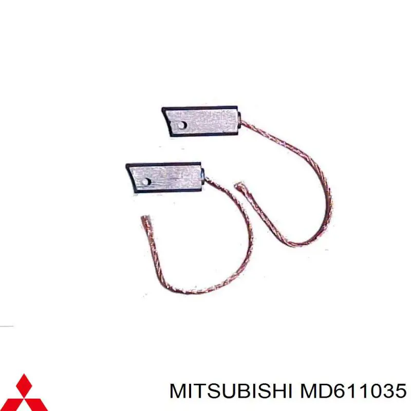 Щітка генератора MD611035 MITSUBISHI