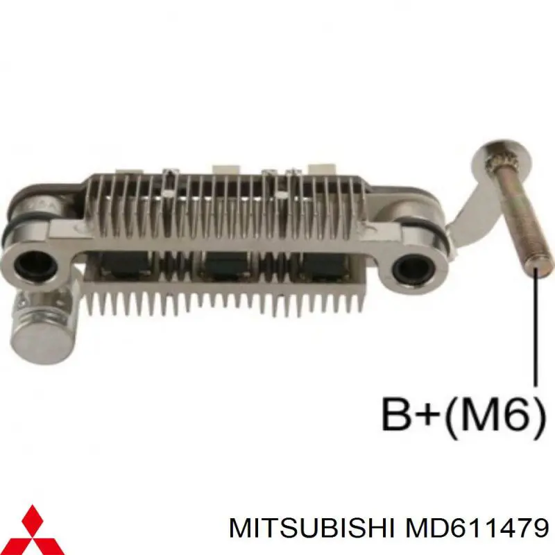 MD611479 Mitsubishi міст доданий генератора