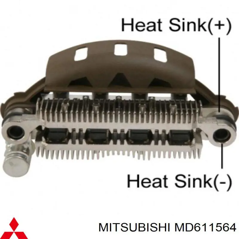 MD611768 Mitsubishi міст доданий генератора