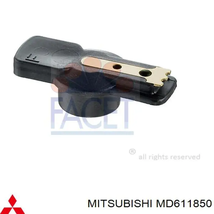 MD611850 Mitsubishi бігунок (ротор розподільника запалювання)