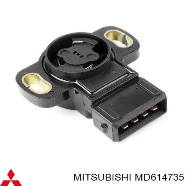 Датчик положення дросельної заслінки (потенціометр) на Mitsubishi Montero 