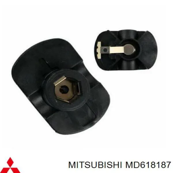 Бігунок (ротор) розподільника запалювання MD618187 Mitsubishi