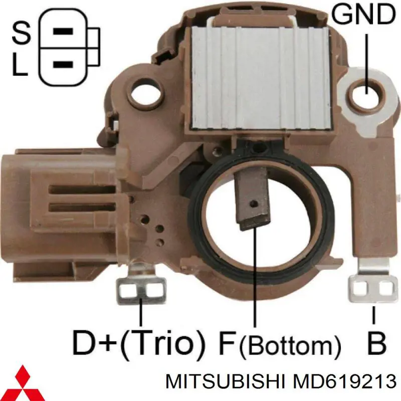 MD619213 Mitsubishi втулка генератора