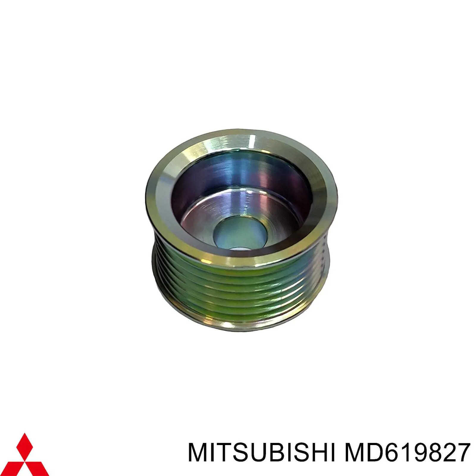 Інерційний шків Mitsubishi MD619827 ціна, від 49.55 USD