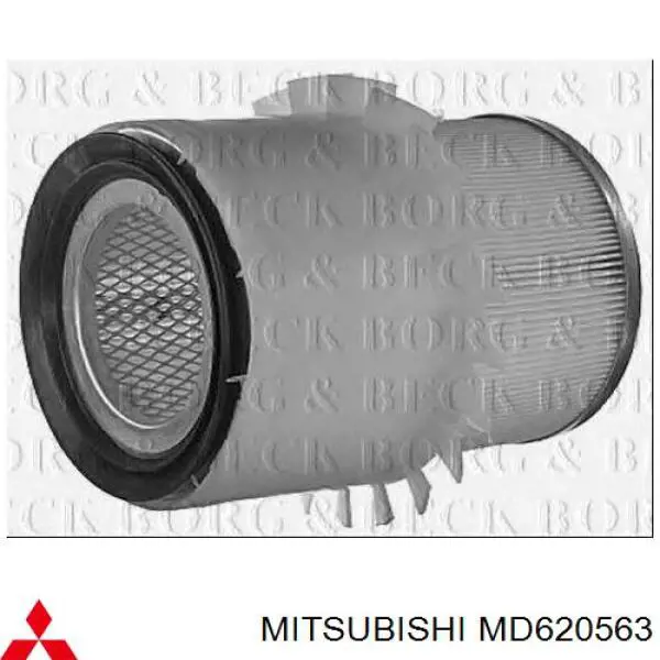 Елемент повітряного фільтра Mitsubishi MD620563 ціна, від 11.27 USD