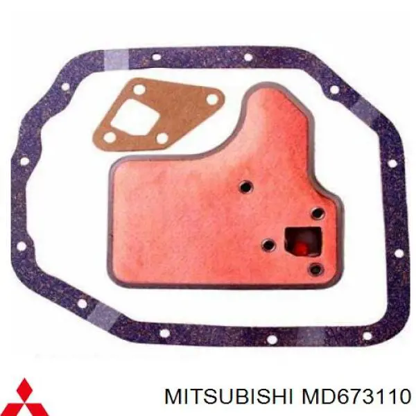 Фільтр коробки автомат Mitsubishi MD673110 ціна, від 19.00 USD