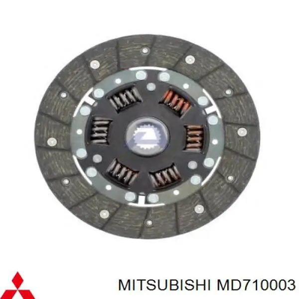 MD710003 Mitsubishi диск зчеплення