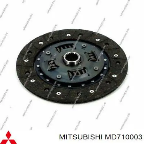 Диск зчеплення ведений Hyundai/Kia 4110022600