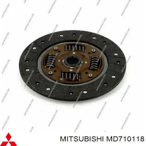 Диск зчеплення ведений Hyundai/Kia 4110043300