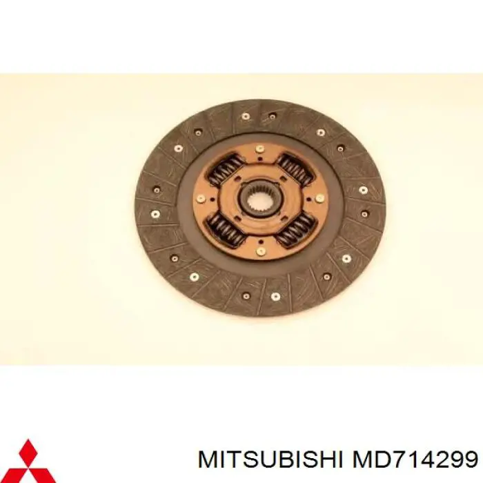 MD714299 Mitsubishi диск зчеплення
