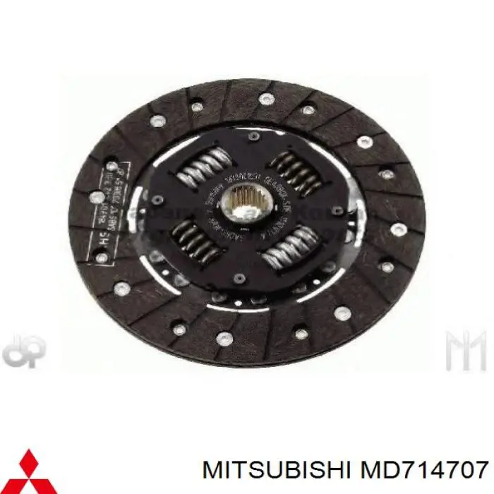 MD714707 Mitsubishi диск зчеплення