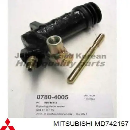Купити MD742157 Mitsubishi Робочий циліндр зчеплення