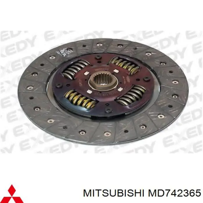 Диск зчеплення MD742365 Mitsubishi