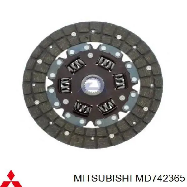 MD723882 Mitsubishi диск зчеплення
