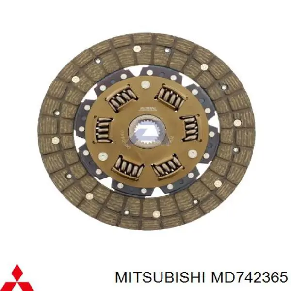 Зчеплення Mitsubishi MD742365 ціна, від 43.79 USD