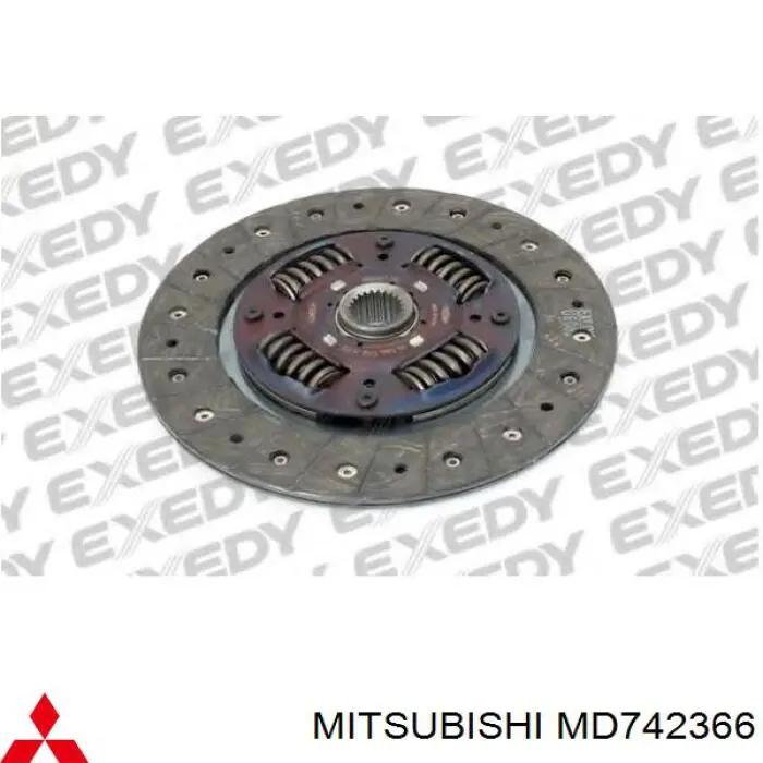 Зчеплення Mitsubishi MD742366 ціна, від 33.92 USD