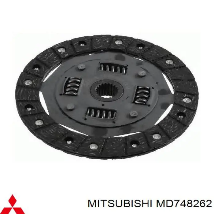 MD748262 Mitsubishi диск зчеплення