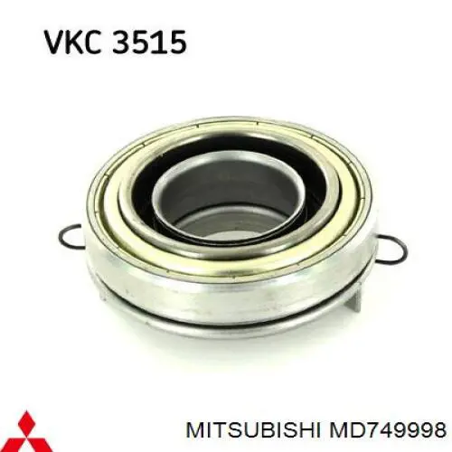 Купити MD749998 Mitsubishi Підшипник включення зчеплення
