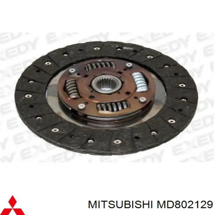 MD802129 Mitsubishi диск зчеплення