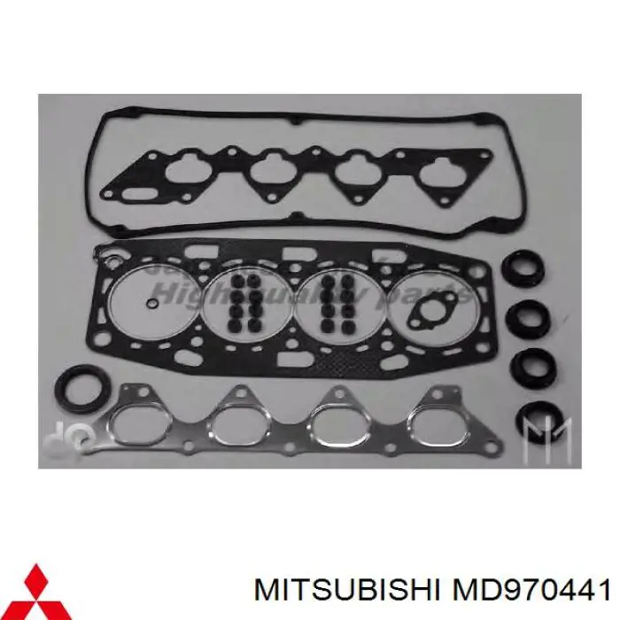 Комплект прокладок двигуна, верхній на Mitsubishi Lancer (CBW,CDW)