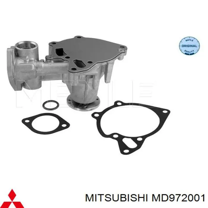 Помпа охолодження Mitsubishi MD972001 ціна, від 36.78 USD