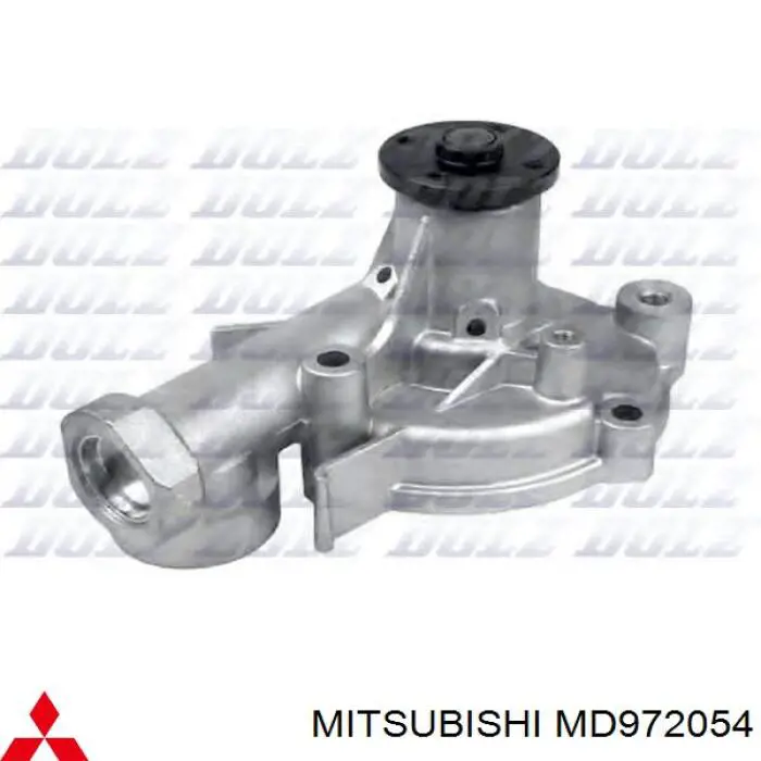 Помпа охолодження Mitsubishi MD972054 ціна, від 35.11 USD