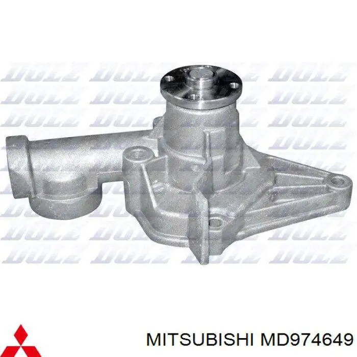 MD974649 Mitsubishi помпа водяна, (насос охолодження)