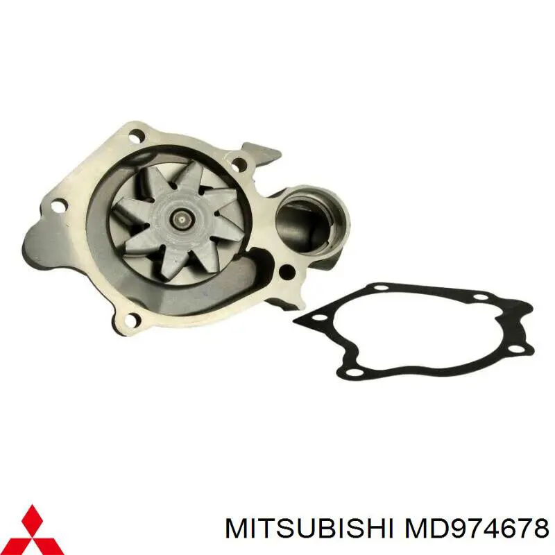 MD974678 Mitsubishi помпа водяна, (насос охолодження)
