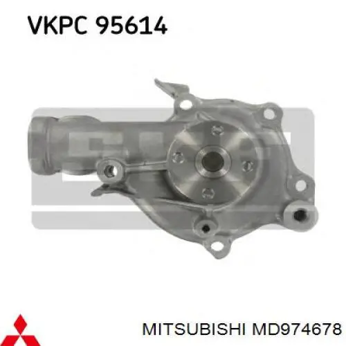 Купити MD974678 Mitsubishi Насос охолоджуючої рідини