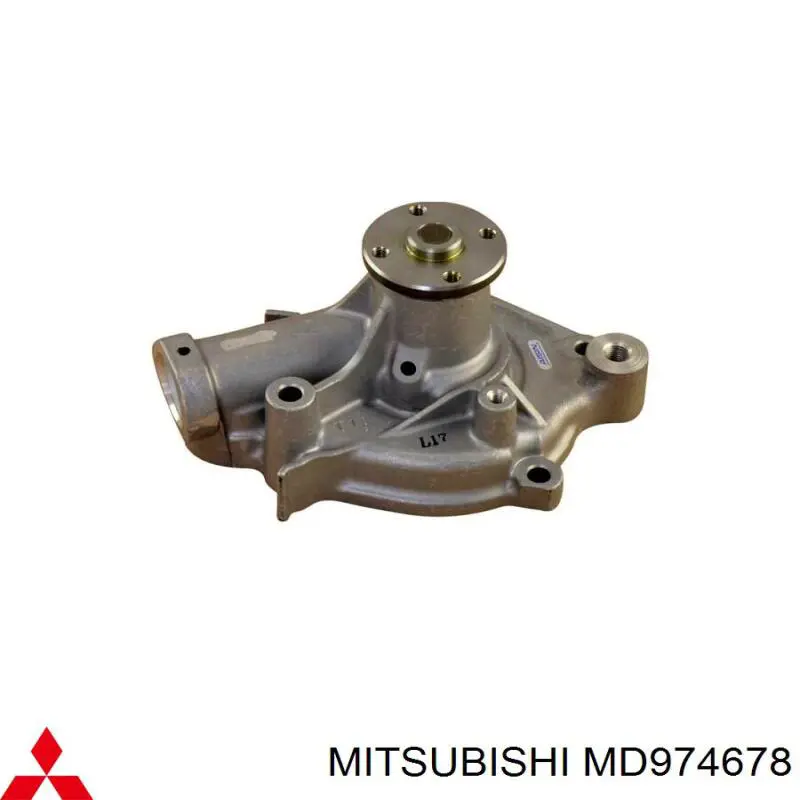 MD974678 Mitsubishi Насос охолодження