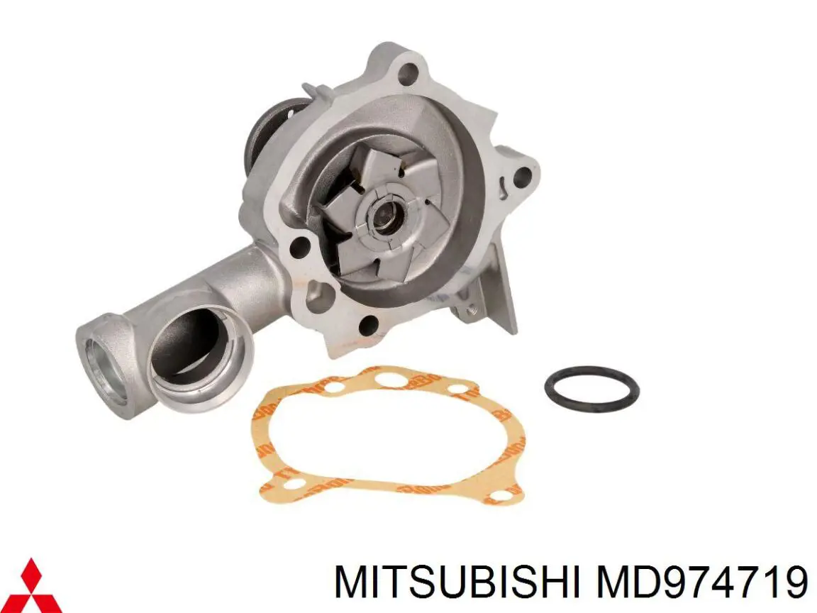 Помпа охолодження Mitsubishi MD974719 ціна, від 39.16 USD
