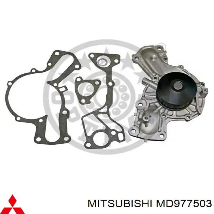 Помпа охолодження Mitsubishi MD977503 ціна, від 47.89 USD