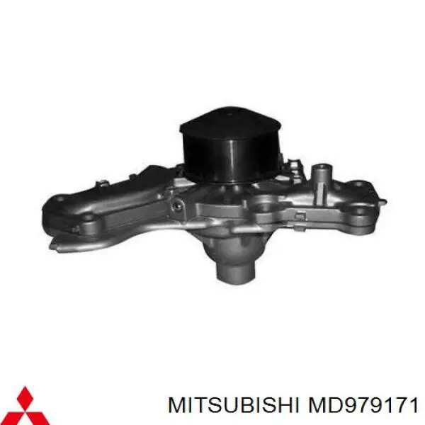 Помпа охолодження Mitsubishi MD979171 ціна, від 48.21 USD