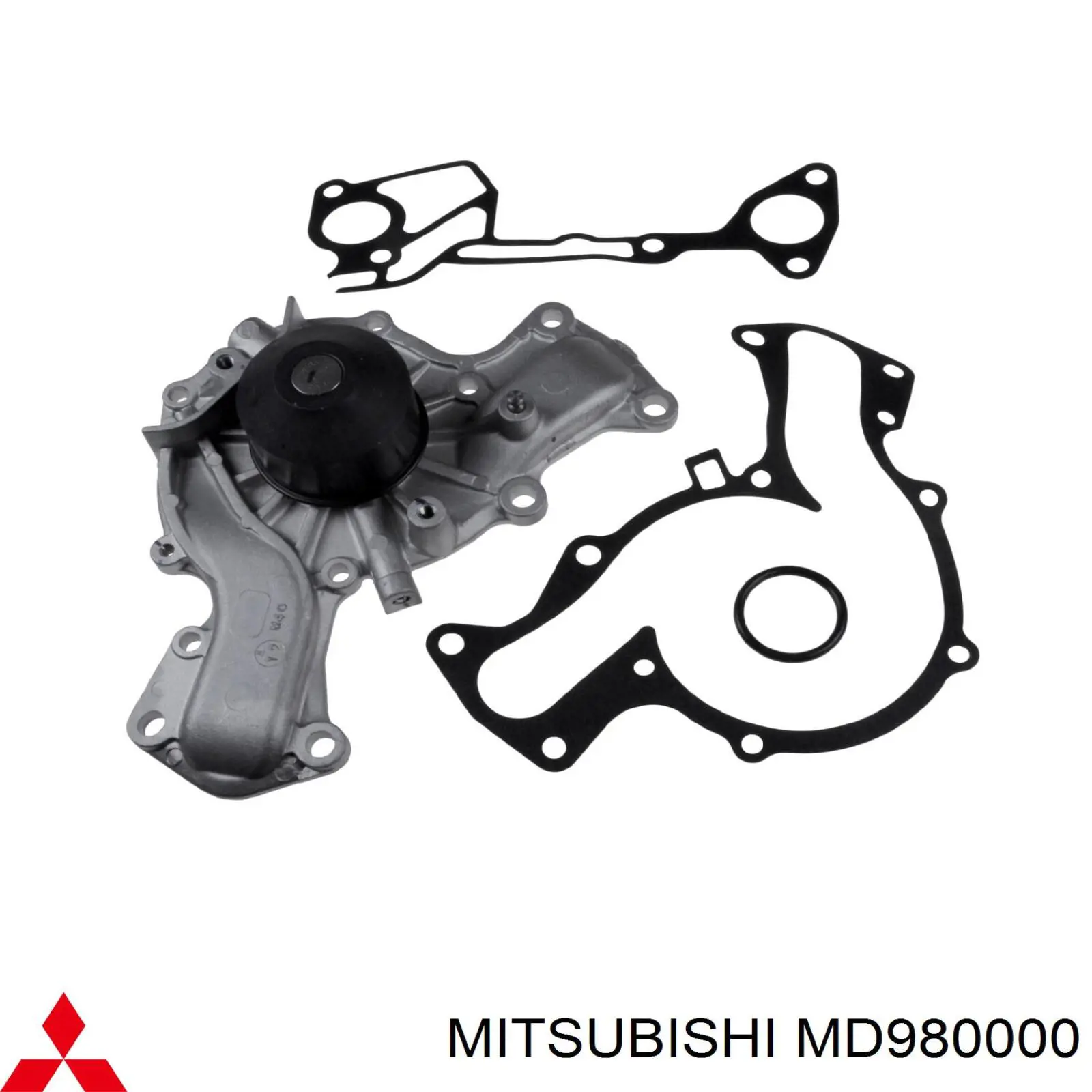 MD980000 Mitsubishi помпа водяна, (насос охолодження)