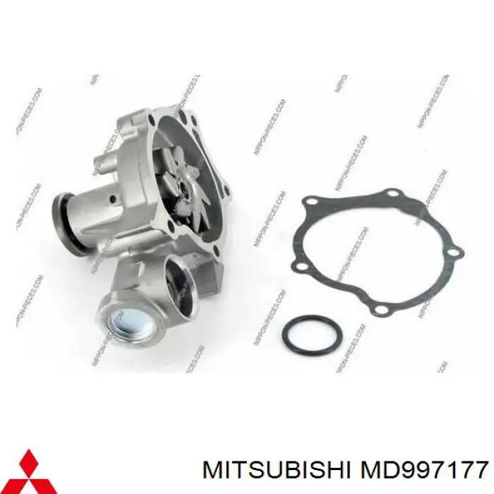 MD997177 Mitsubishi помпа водяна, (насос охолодження)