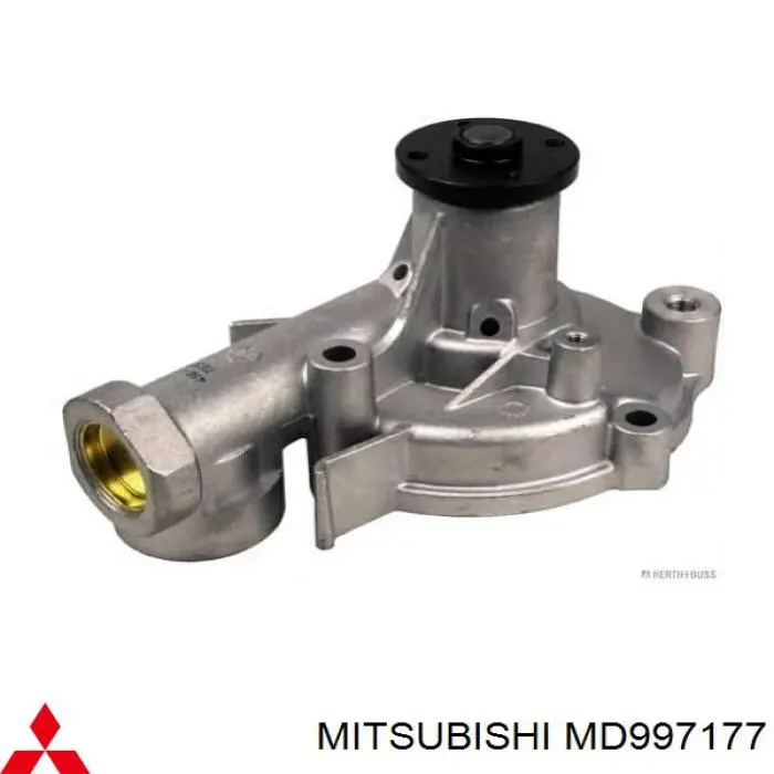 Помпа охолодження Mitsubishi MD997177 ціна, від 34.92 USD