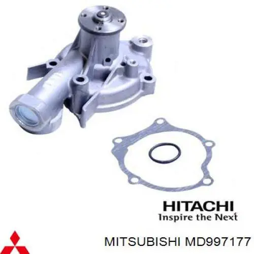 Купити MD997177 Mitsubishi Насос охолоджуючої рідини