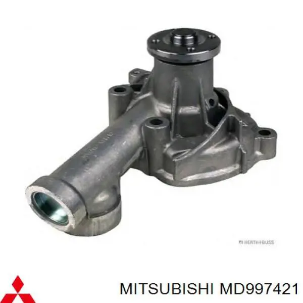 Помпа охолодження Mitsubishi MD997421 ціна, від 39.01 USD