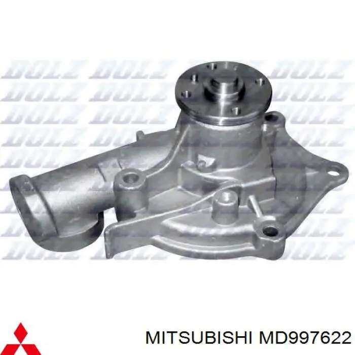 MD997622 Mitsubishi помпа водяна, (насос охолодження)