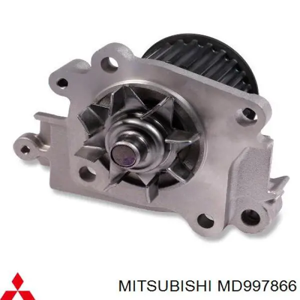 Помпа охолодження Mitsubishi MD997866 ціна, від 26.51 USD