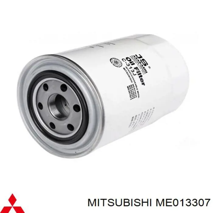 Масляний фільтр двигуна Mitsubishi ME013307 ціна, від 7.09 USD