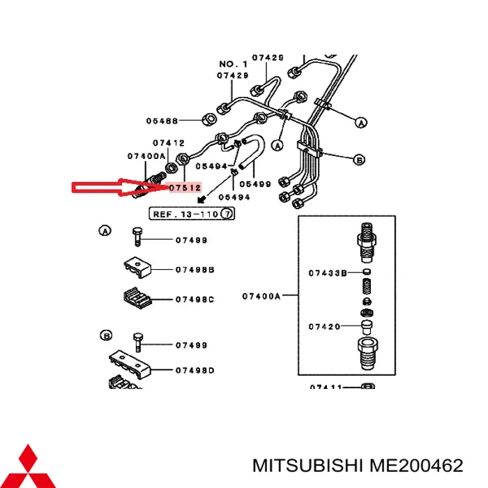  ME200462 Mitsubishi